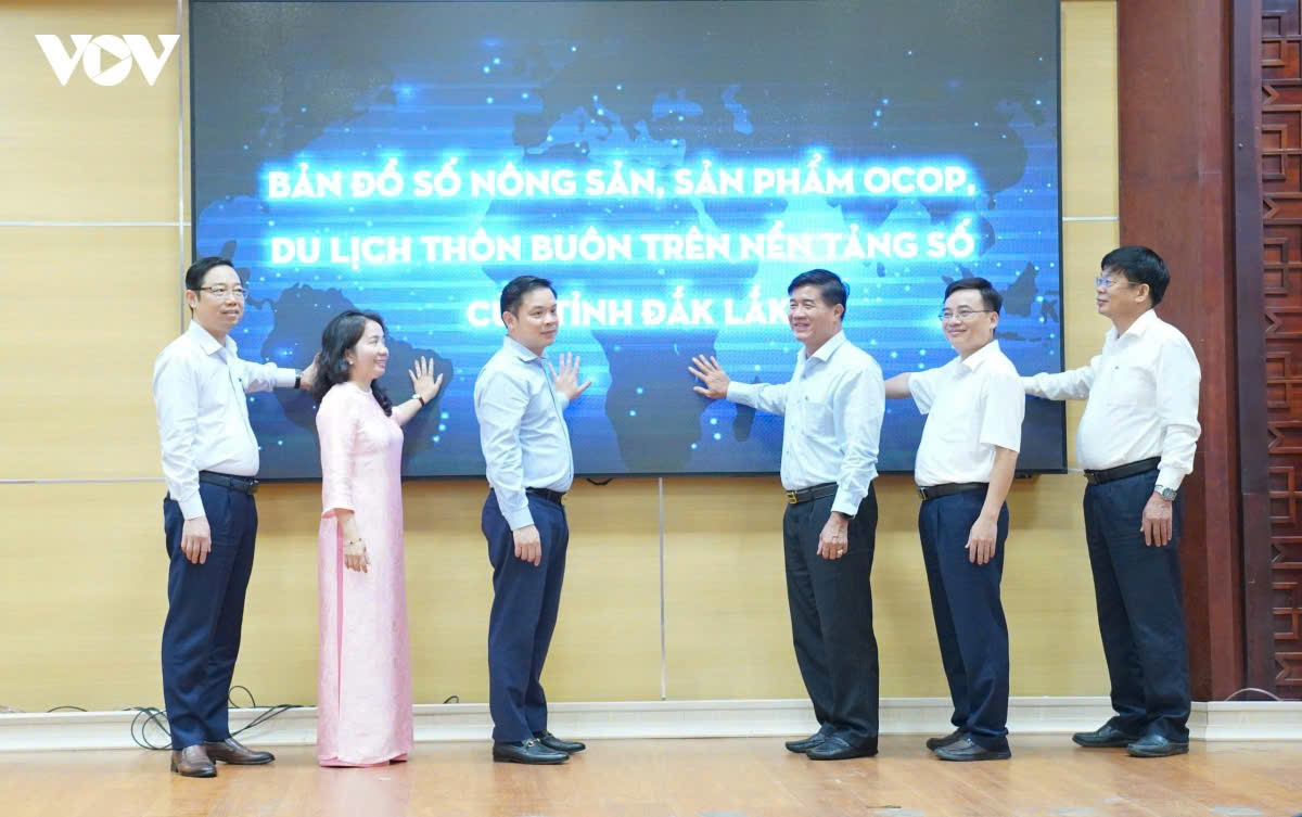 Đắk lắk ra mắt bản đồ số nông sản, phát động chiến dịch số hóa dữ liệu hình ảnh 1 Dak lak ra mat ban do so nong san, phat dong chien dich so hoa du lieu hinh anh 1