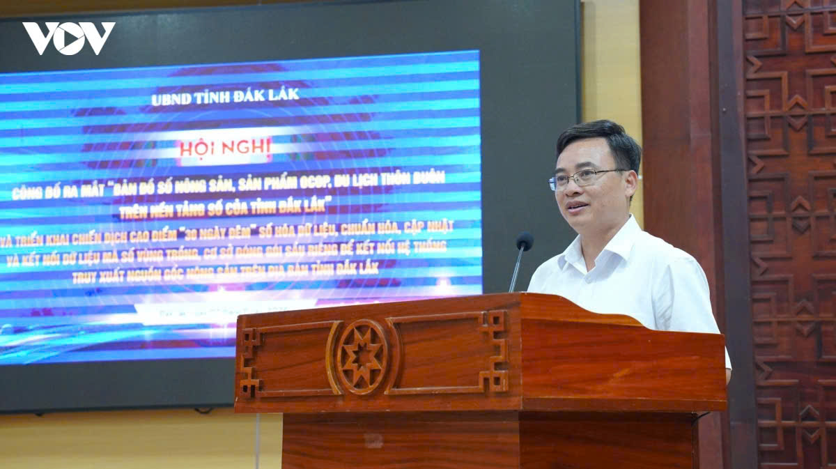 Đắk lắk ra mắt bản đồ số nông sản, phát động chiến dịch số hóa dữ liệu hình ảnh 2 Dak lak ra mat ban do so nong san, phat dong chien dich so hoa du lieu hinh anh 2