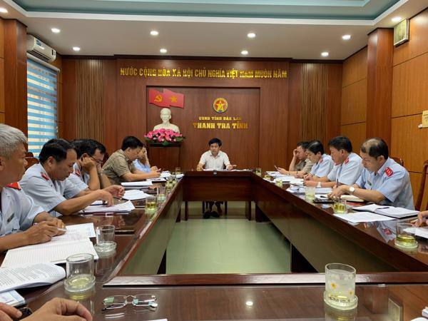 Thanh tra tỉnh Đắk Lắk giao ban công tác tháng 10/2022 và phương hướng nhiệm vụ tháng 11 năm 2022