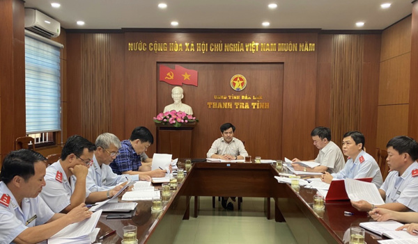 Thanh tra tỉnh Đắk Lắk giao ban công tác tháng 03/2023 và phương hướng nhiệm vụ tháng 04 năm 2023