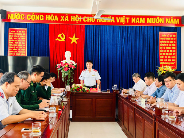 Thanh tra tỉnh Đắk Lắk công bố quyết định thanh tra việc chấp hành pháp luật trong công tác phòng, chống khai thác hải sản bất hợp pháp, không báo cáo và không theo quy định (IUU) trên địa bàn tỉnh Đắk Lắk