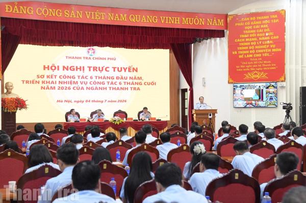 Toàn cảnh Hội nghị Sơ kết ngành Thanh tra năm 2026: Dấu ấn 6 tháng đầu năm và nhiệm vụ trọng tâm