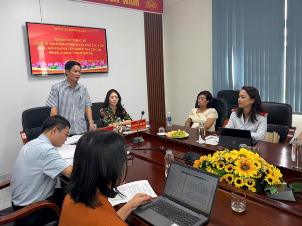 Khảo sát tại xã liên sơn lắk: tăng cường hỗ trợ nghiệp vụ tiếp công dân, xử lý đơn ở cơ sở