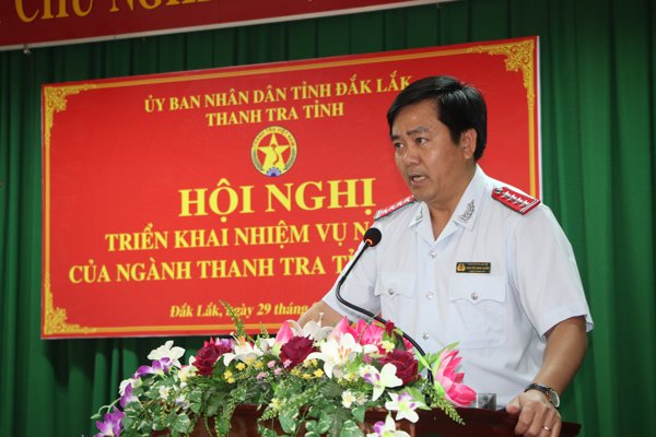 Ngành Thanh tra Đắk Lắk triển khai nhiệm vụ năm 2021