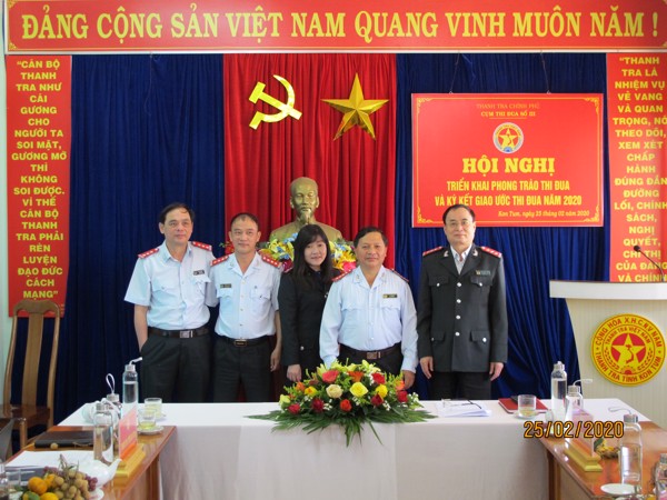 Ngày 25/02, tại Kon Tum, Cụm Thi đua số III - Thanh tra Chính phủ (Thanh tra các tỉnh Tây Nguyên)  tổ chức Hội nghị Ký kết Giao ước thi đua năm 2020.