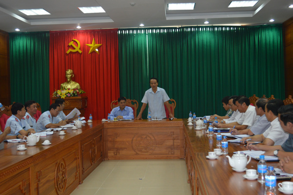 Phó Tổng Thanh tra Nguyễn Văn Thanh làm việc với tỉnh Đắk Lắk 