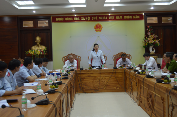 Phó Tổng Thanh tra Lê Thị Thủy chỉ đạo giải quyết vụ chợ Buôn Ma Thuột 