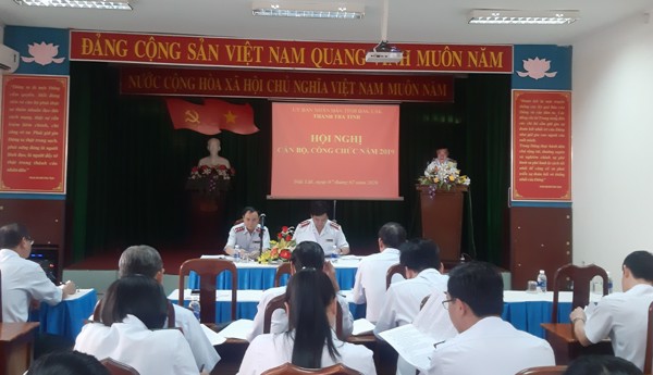 Hội nghị cán bộ công chức năm 2019