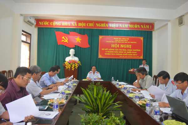 Sơ kết công tác 6 tháng đầu năm
