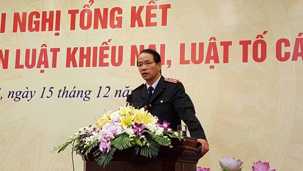 Hội nghị tổng kết 4 năm thực hiện Luật Khiếu nại, Luật Tố cáo