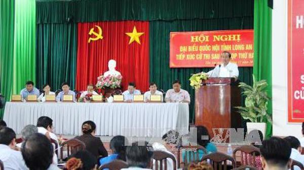 Lãnh đạo Đảng, Nhà nước tiếp xúc cử tri tại các địa phương