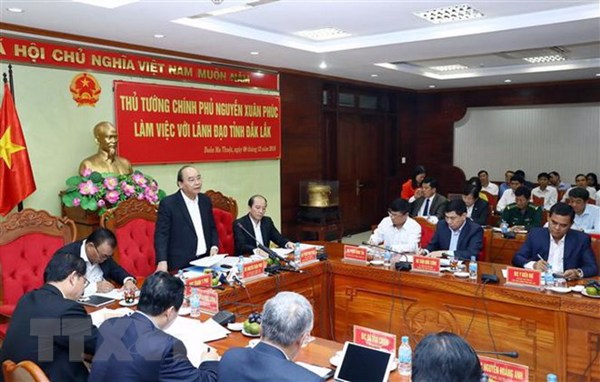 Thủ tướng: Đắk Lắk phải đi đầu trong tự cân đối ngân sách ở Tây Nguyên