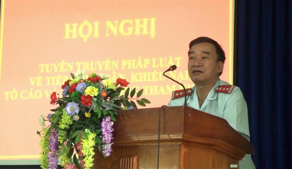 Thanh tra tỉnh phố biến, tuyên truyền pháp luật tại 03 huyện Krông Bông, M’Đrắk, Ea Kar