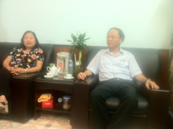 Trung tâm Thông tin làm việc với Thanh tra tỉnh Hải Dương về việc phối hợp triển khai phần mềm cơ sở dữ liệu quốc gia hệ thống báo cáo công tác thanh tra, giải quyết khiếu nại tố cáo, và phòng, chống tham nhũng.