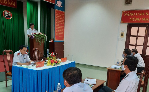 Công bố Quyết định thanh tra tại Công ty Cổ phần Cao su Đắk Lắk