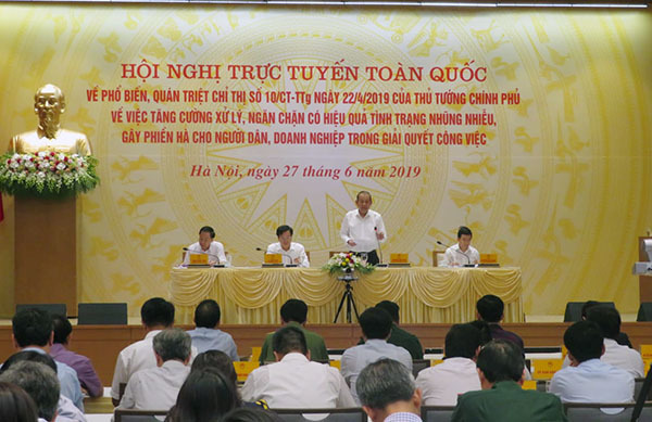 Hội nghị quán triệt Chỉ thị số 10/CT-TTg về tăng cường xử lý, ngăn chặn có hiệu quả trình trạng nhũng nhiễu, gây phiền hà cho người dân, doanh nghiệp
