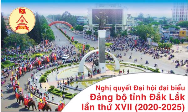 Một số chỉ tiêu chủ yếu của Nghị quyết Đại hội đại biểu Đảng bộ tỉnh lần thứ XVII, nhiệm kỳ 2020-2025.