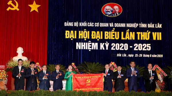 Khai mạc Đại hội Đảng bộ Khối các cơ quan và doanh nghiệp tỉnh lần thứ VII, nhiệm kỳ 2020-2025